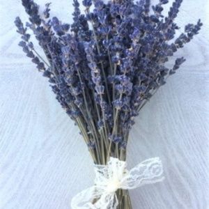 Dried Lavender Bouquets Bridal Flowers Rustic Wed